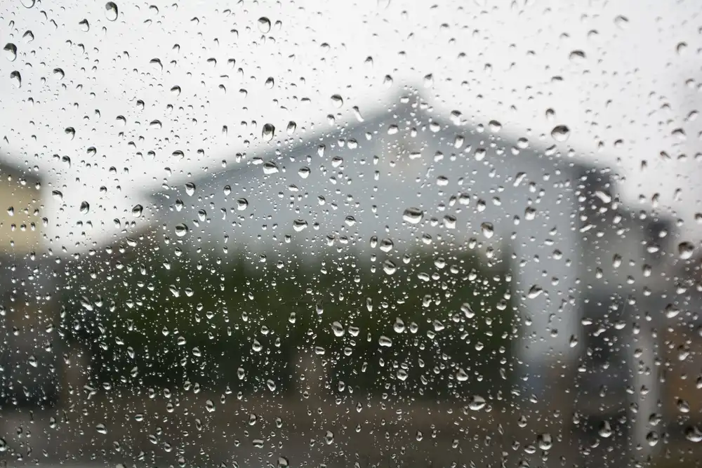 rain drop window